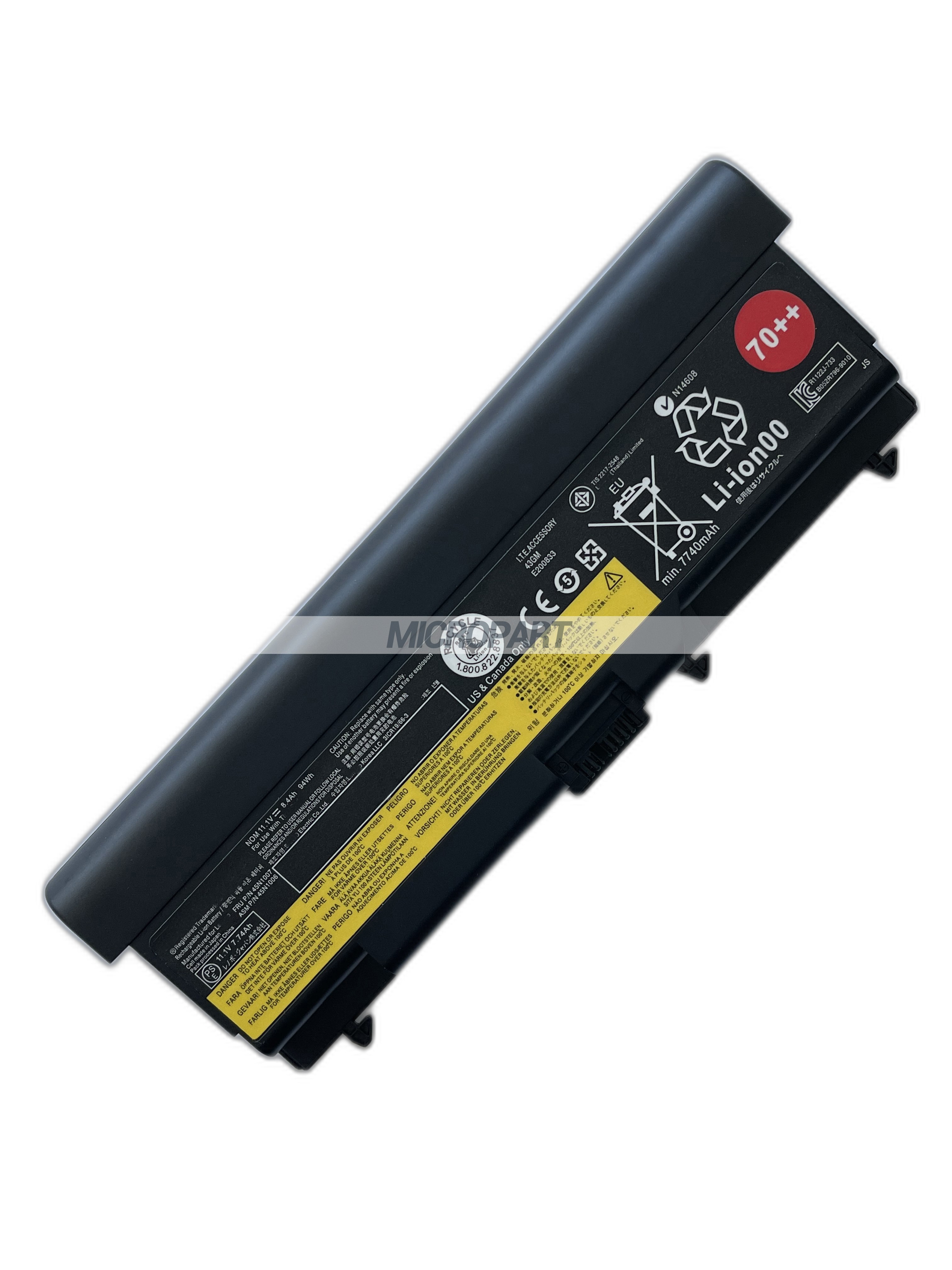 45N1007 Laptop Battery Replacement for ThinkPad T430 ThinkPad T530 ThinkPad W530