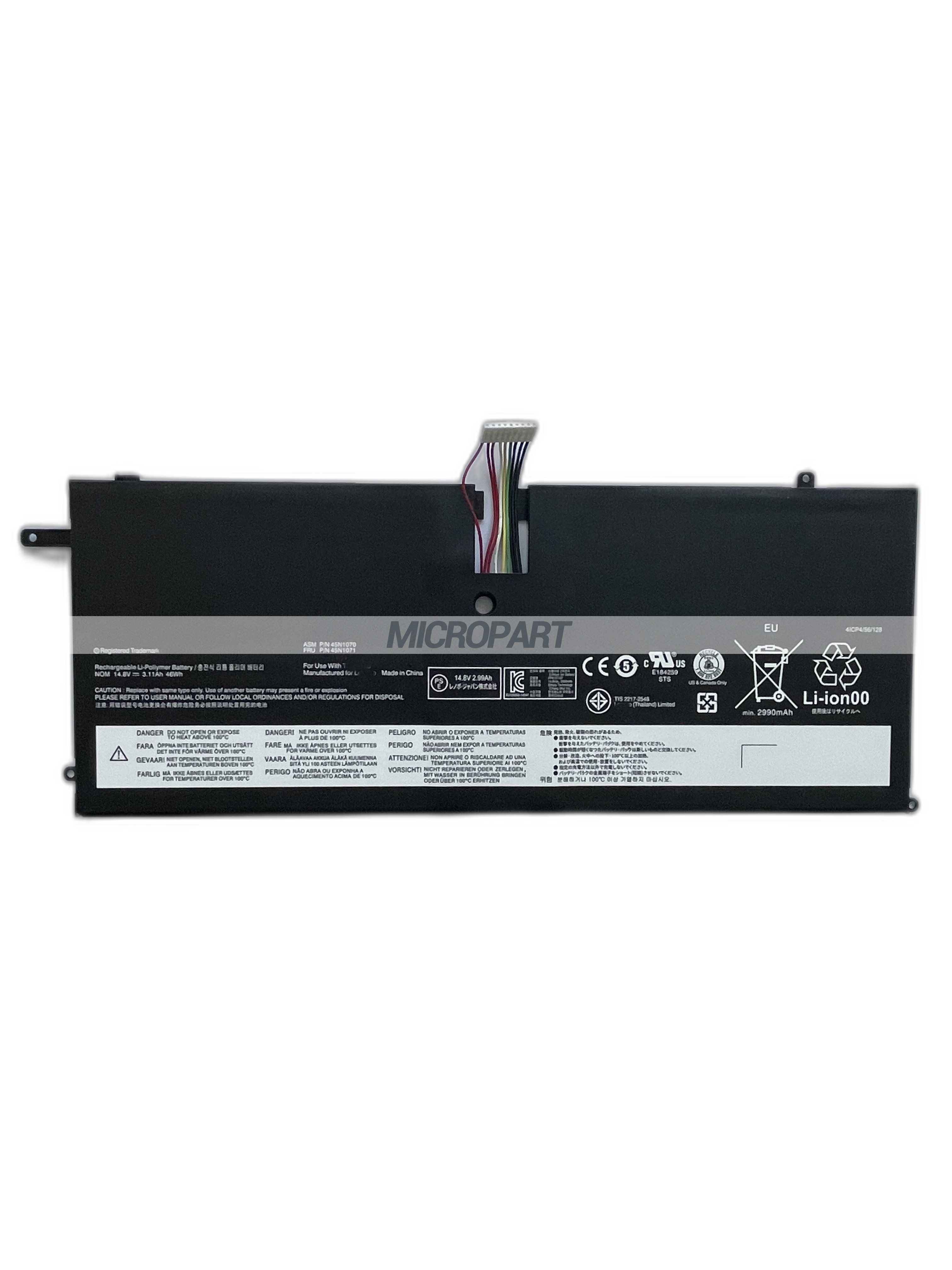 45N1071 Laptop Battery Replacement for ThinkPad X1 Carbon 3444 3448 3460