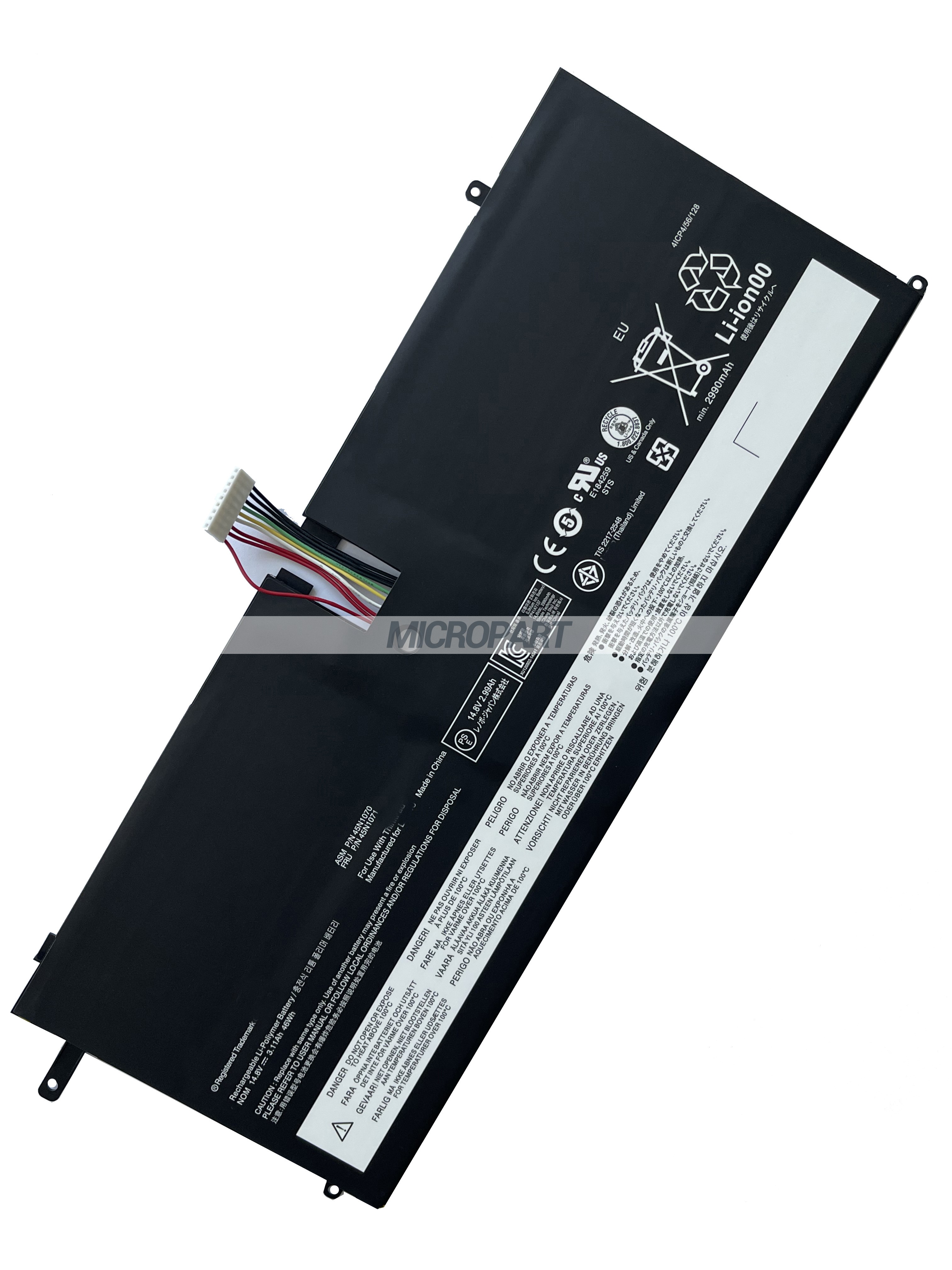 45N1071 Laptop Battery Replacement for ThinkPad X1 Carbon 3444 3448 3460