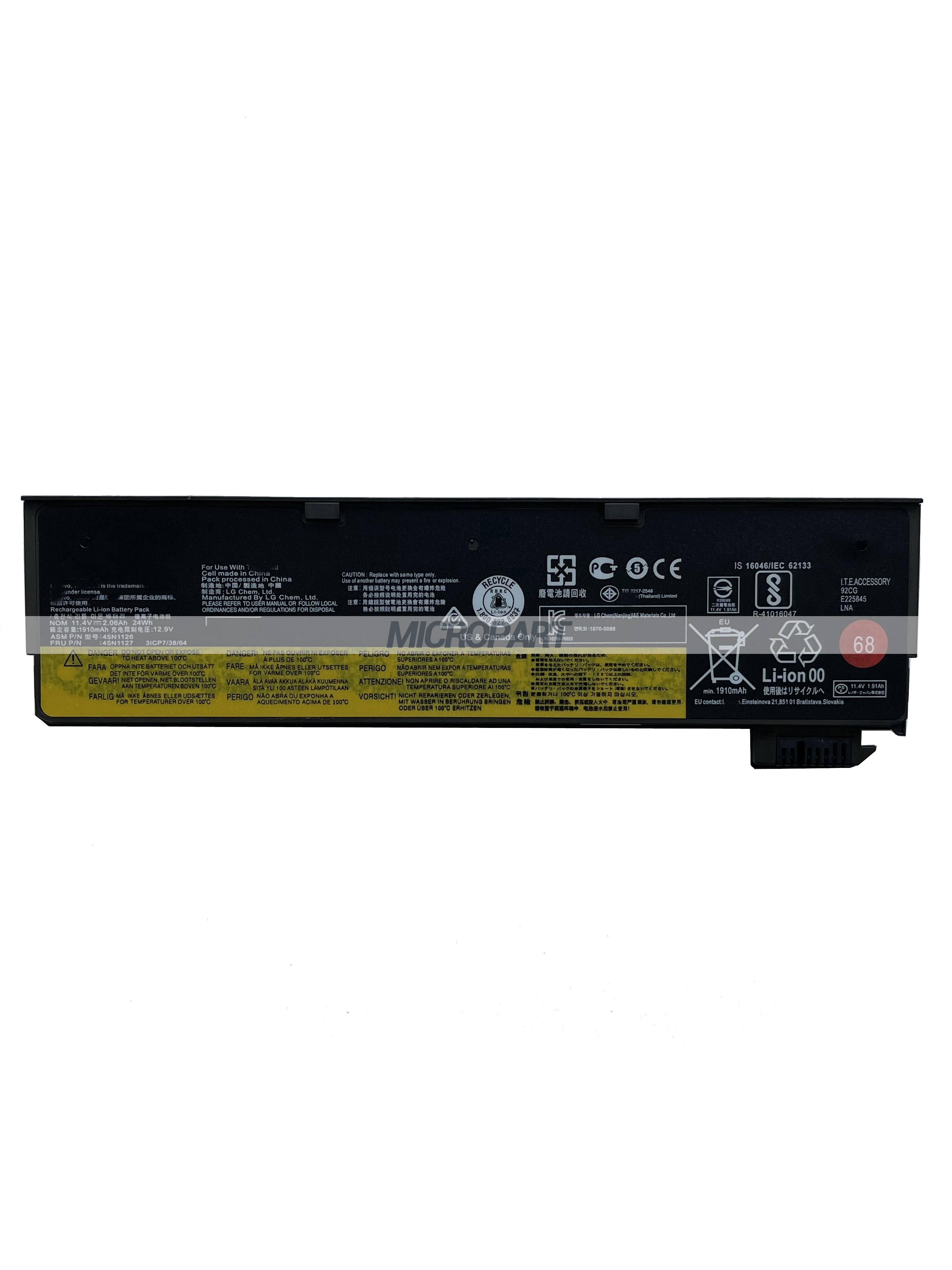 45N1127 Laptop Battery Replacement for ThinkPad S440 T440 T440s T450s T550 X240 X250