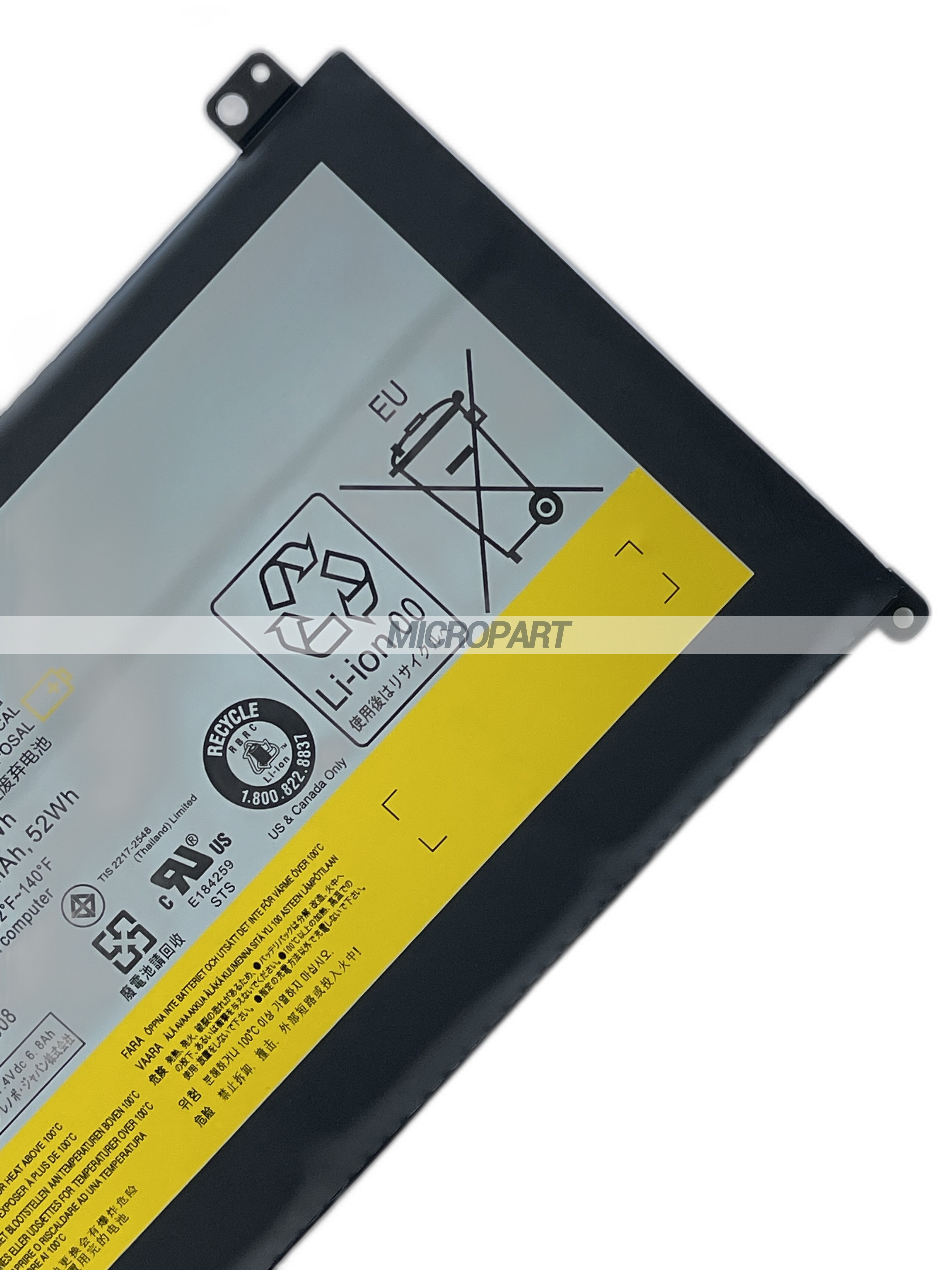 L12M4P62 L12L4P62 Laptop Battery Replacement for IdeaPad U330 U330p U330 Touch U430 U430p U430 Touch U530 Touch