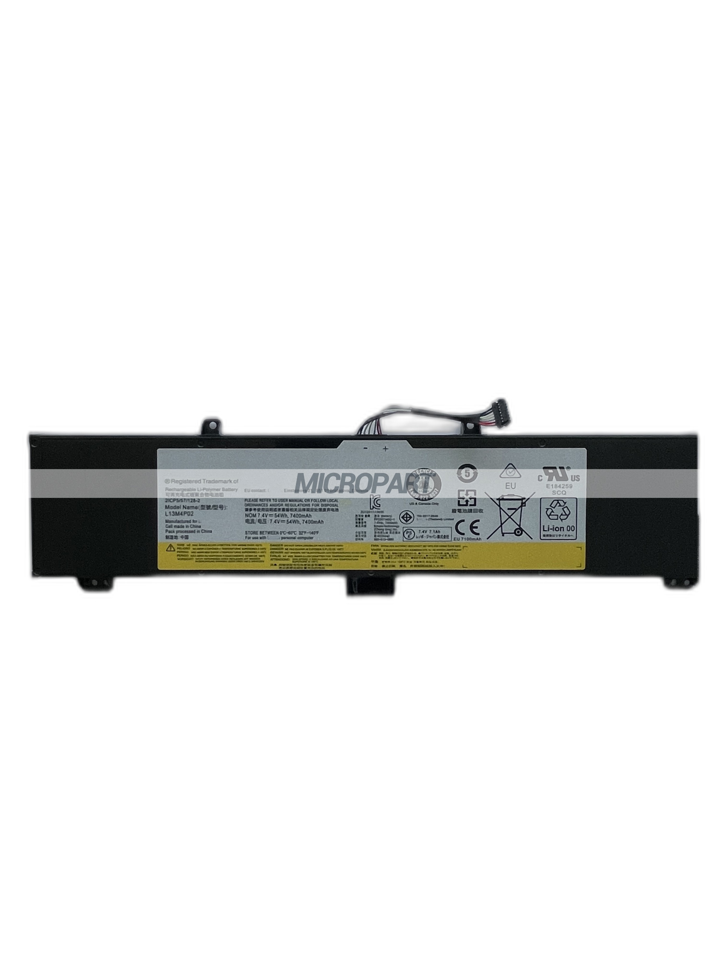L13M4P02 L13N4P01 Laptop Battery Replacement for Y50-70 Y70-70