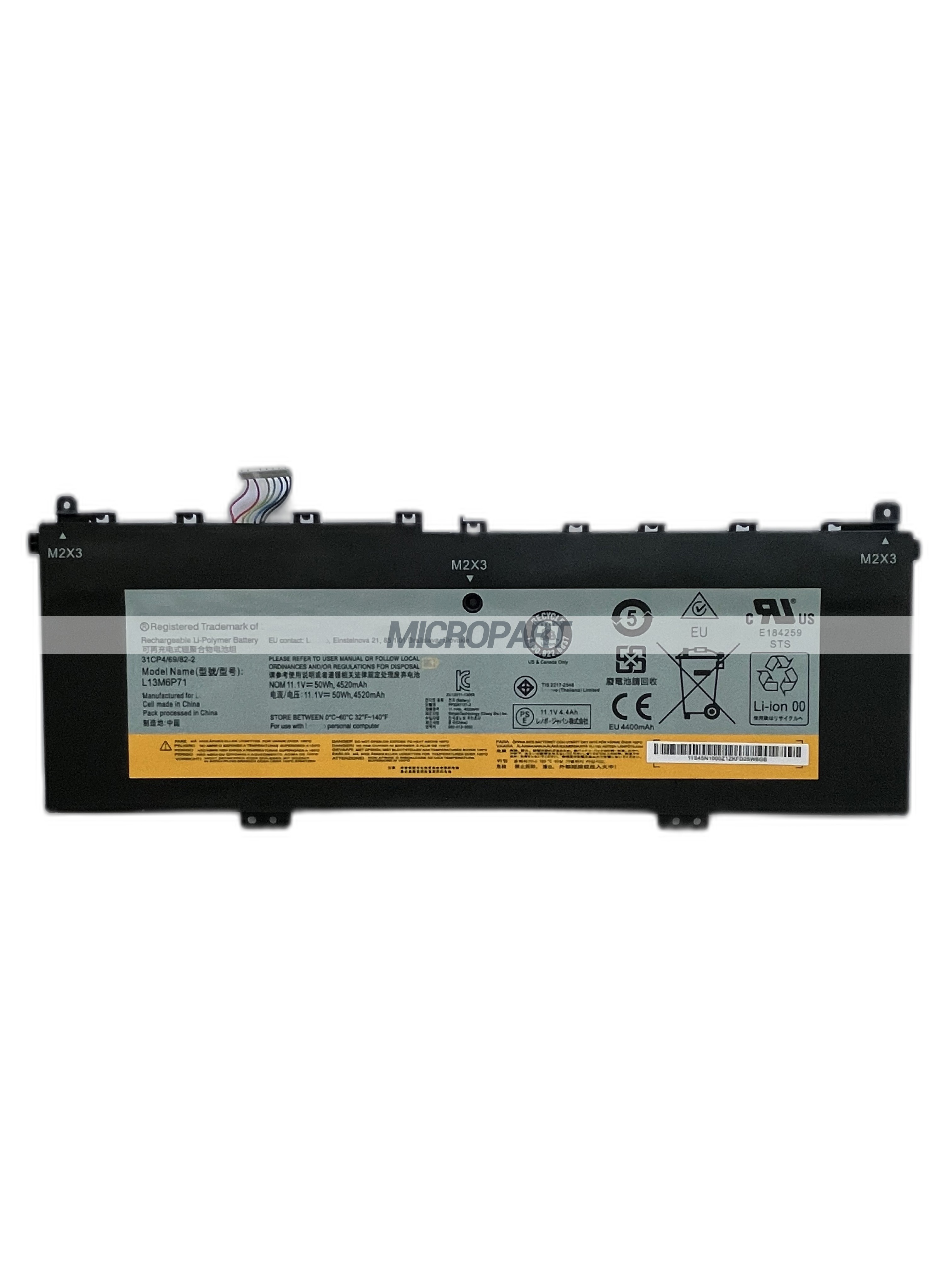 L13M6P71 L13S6P71 Laptop Battery Replacement for Yoga 2 13 Inch