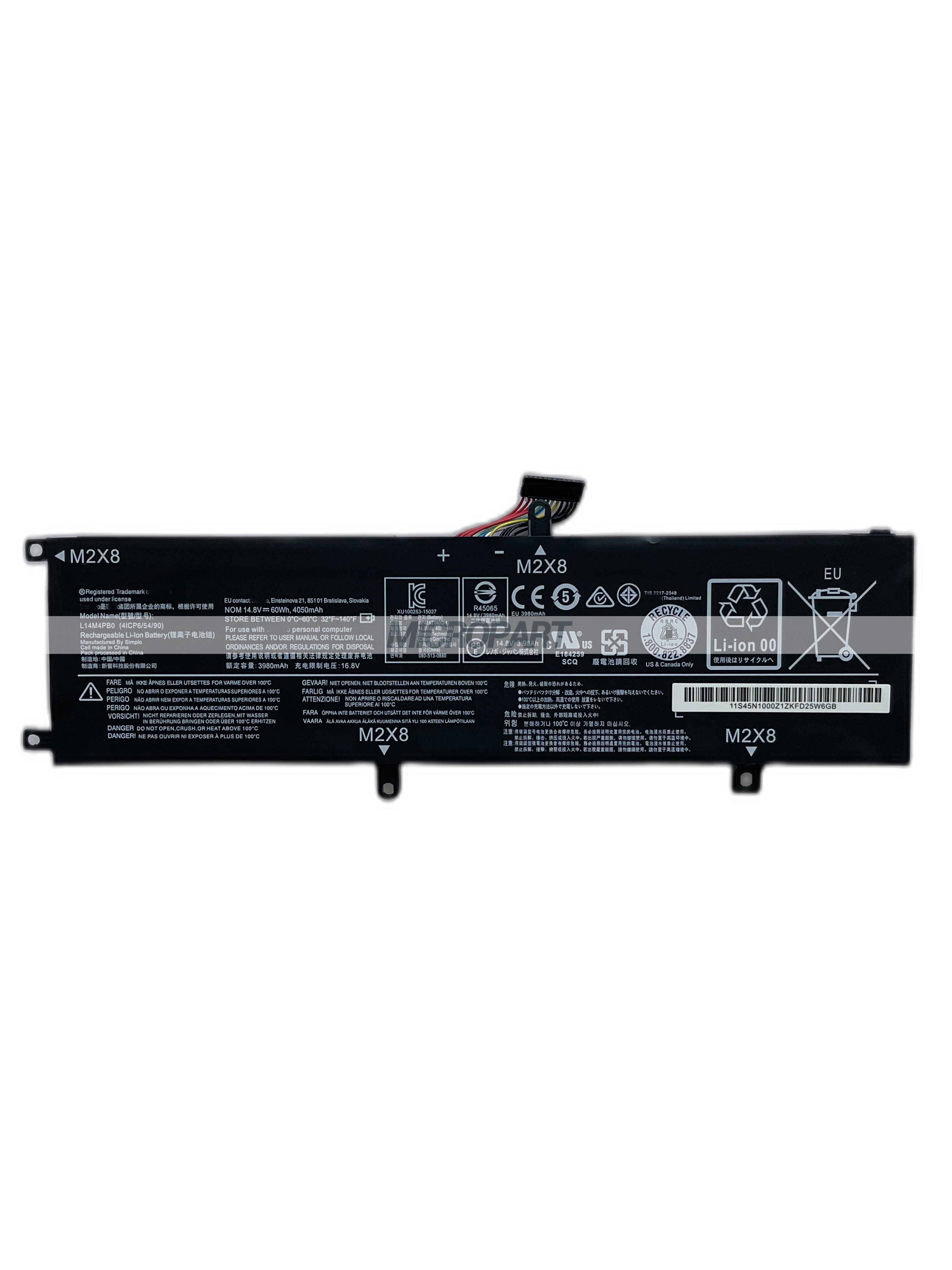 L14M4PB0 L14S4PB0 Laptop Battery Replacement for Rescuer 14-ISE Rescuer 14-ISK Rescuer 15-ISK
