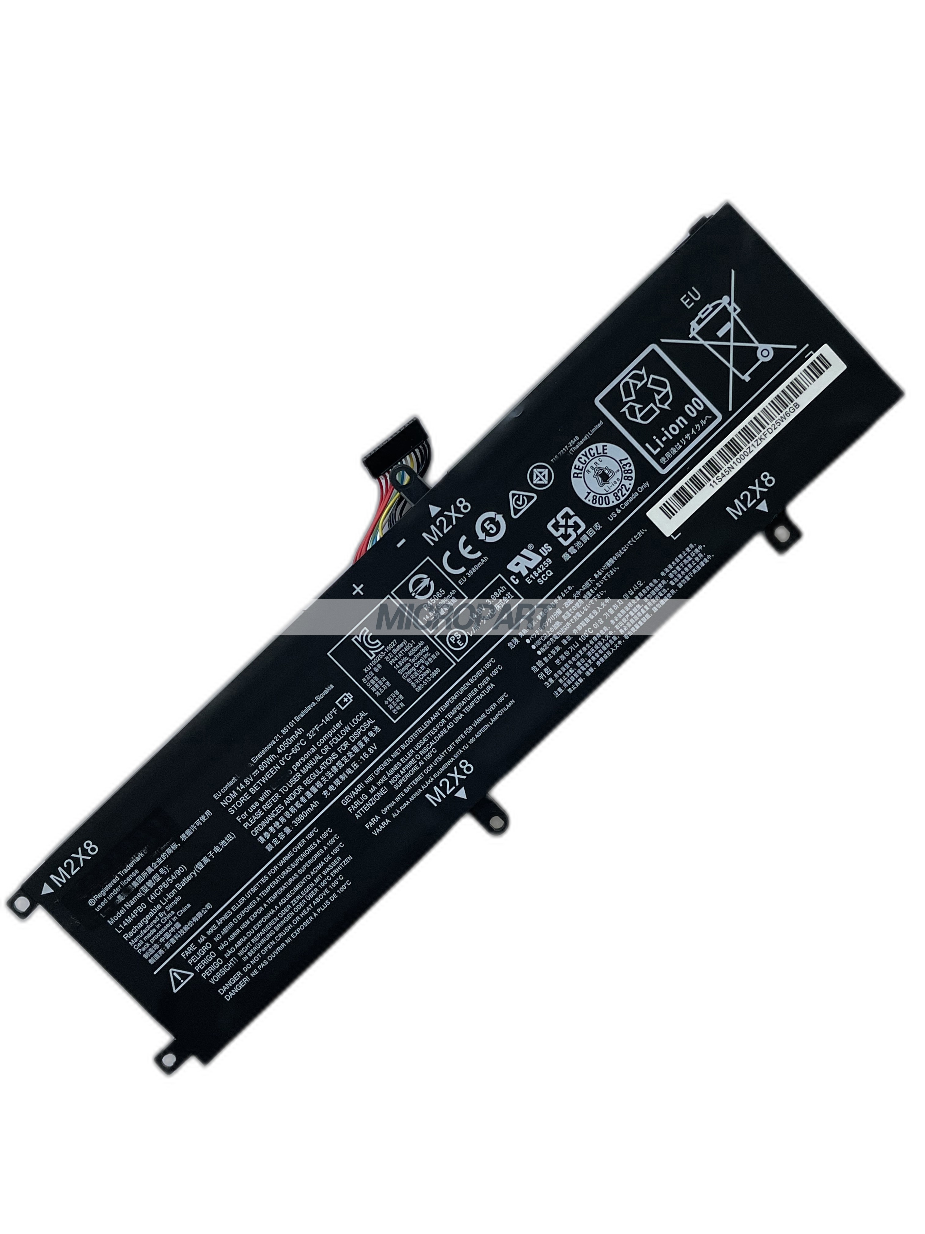 L14M4PB0 L14S4PB0 Laptop Battery Replacement for Rescuer 14-ISE Rescuer 14-ISK Rescuer 15-ISK