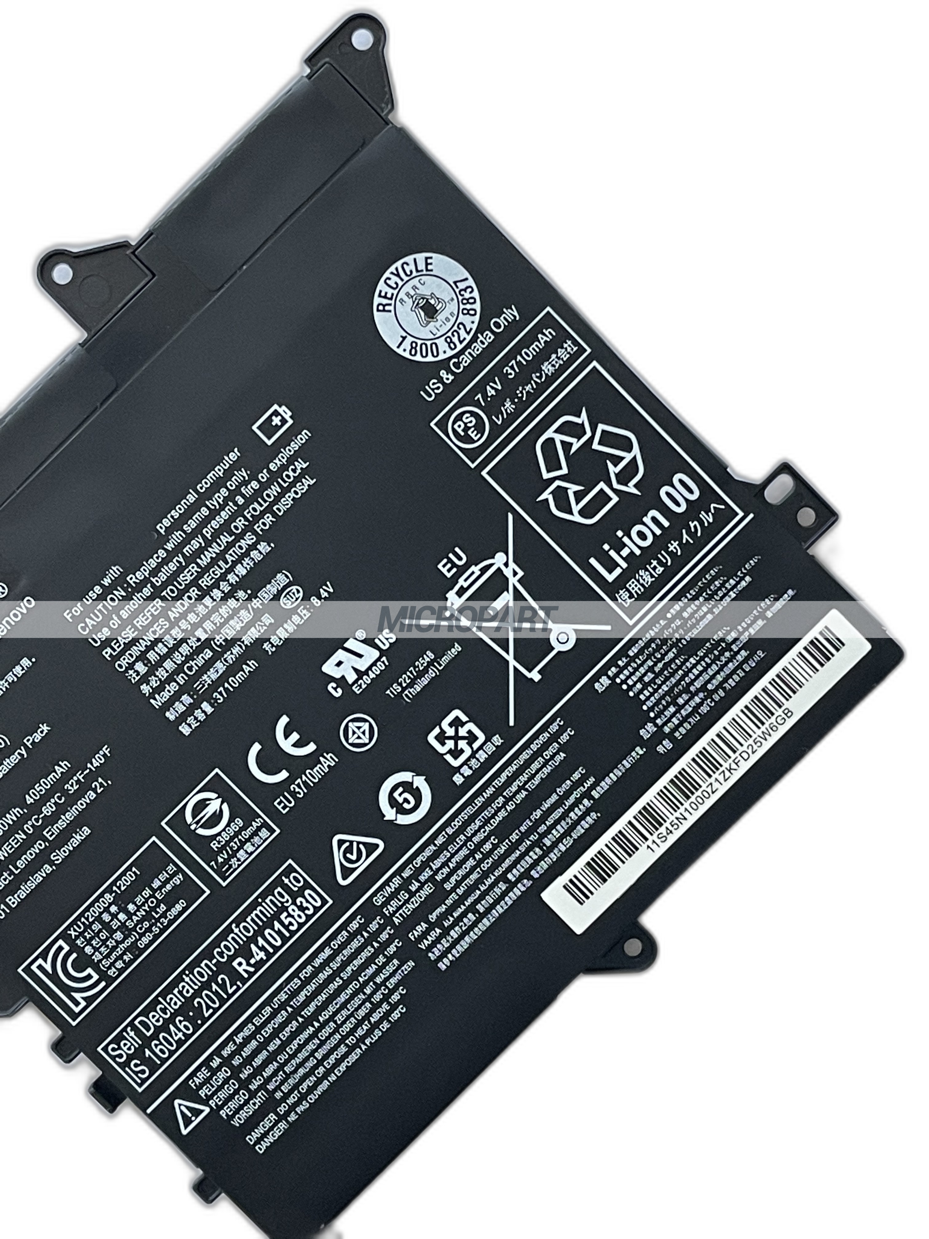 L14S2P21 L14M2P22 Laptop Battery Replacement for Flex 3-1120 3-1130 Yoga 300-11IBR 300-11IBY