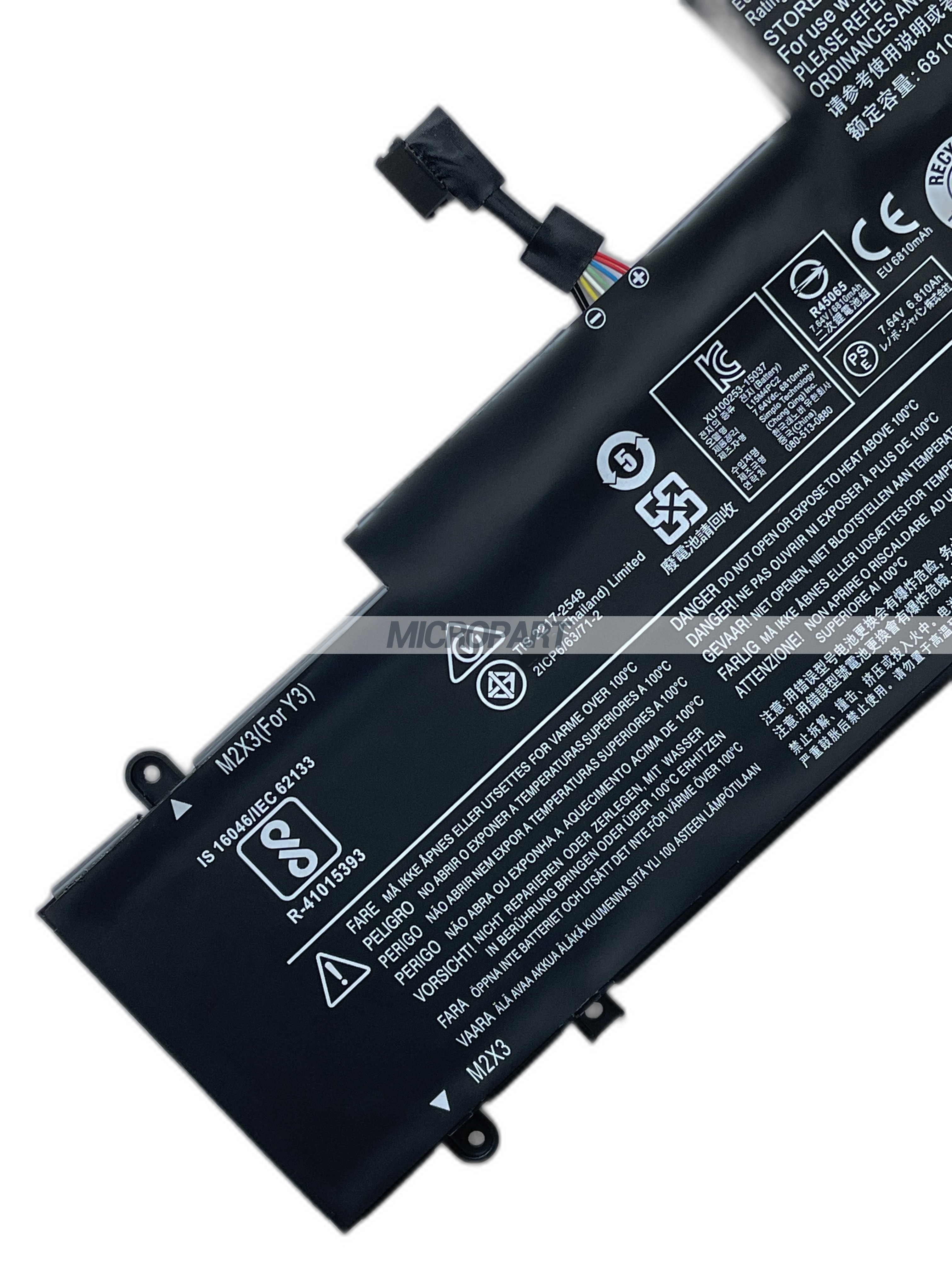 L15M4PC2 L15L4PC2 Laptop Battery Replacement for Yoga 710-14IKB Yoga 710-14ISK Yoga 710-15ISK