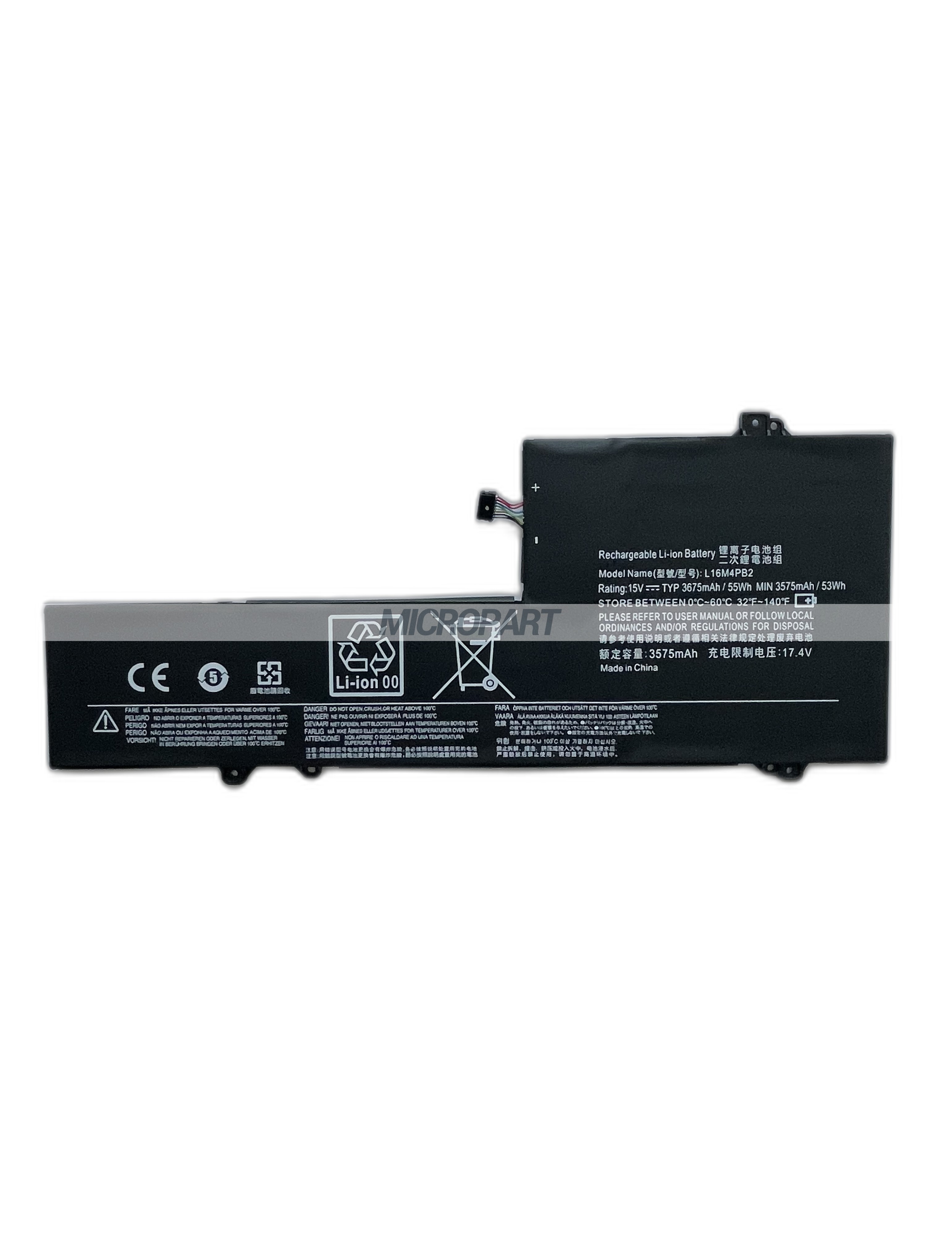 L16M4PB2 L16C4PB2 L16L4PB2 Laptop Battery Replacement for IdeaPad 720s-14IKB