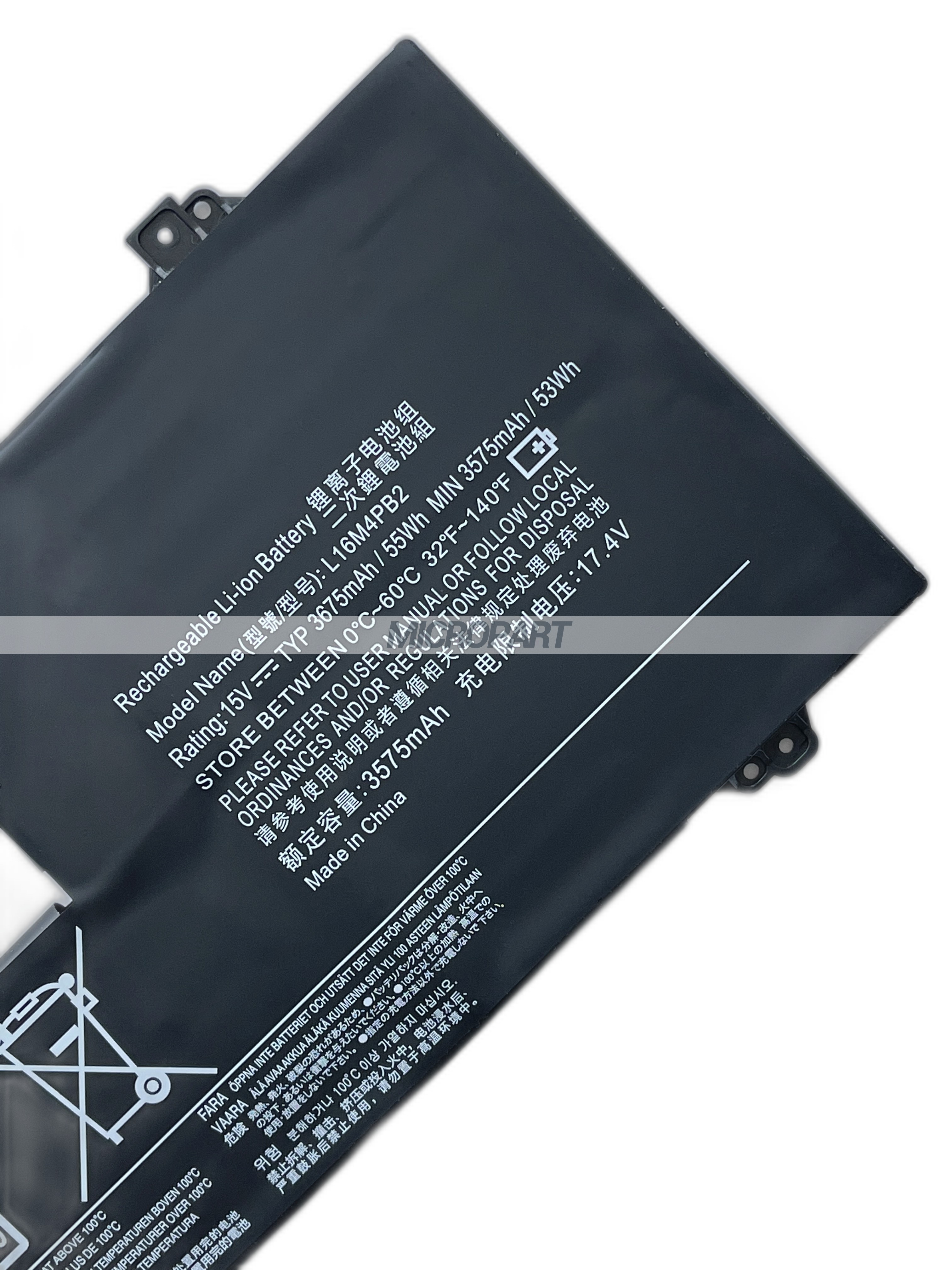 L16M4PB2 L16C4PB2 L16L4PB2 Laptop Battery Replacement for IdeaPad 720s-14IKB