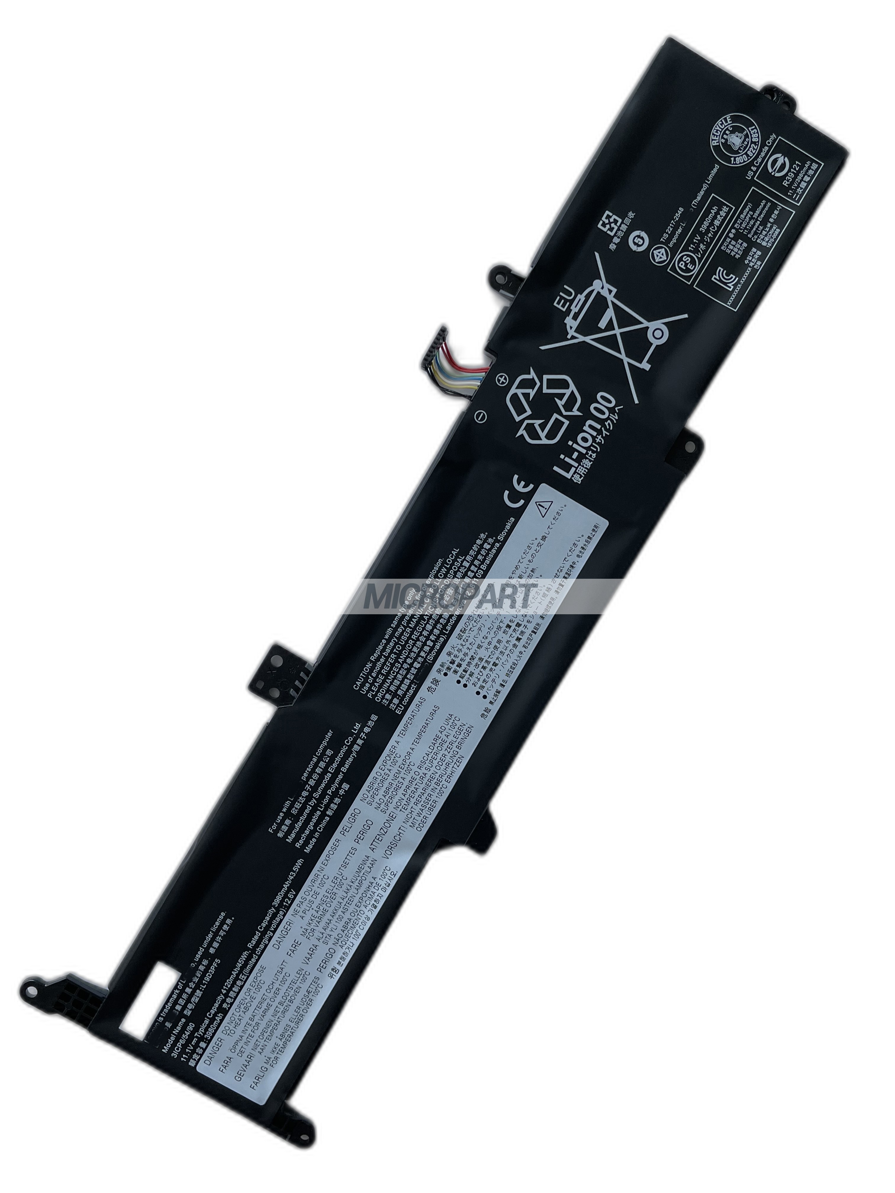 L19D3PF5 L19L3PF5 Laptop Battery Replacement for IdeaPad 3 14ADA05 14IIL05 14IML05 15ADA05 15IIL05 15IML05