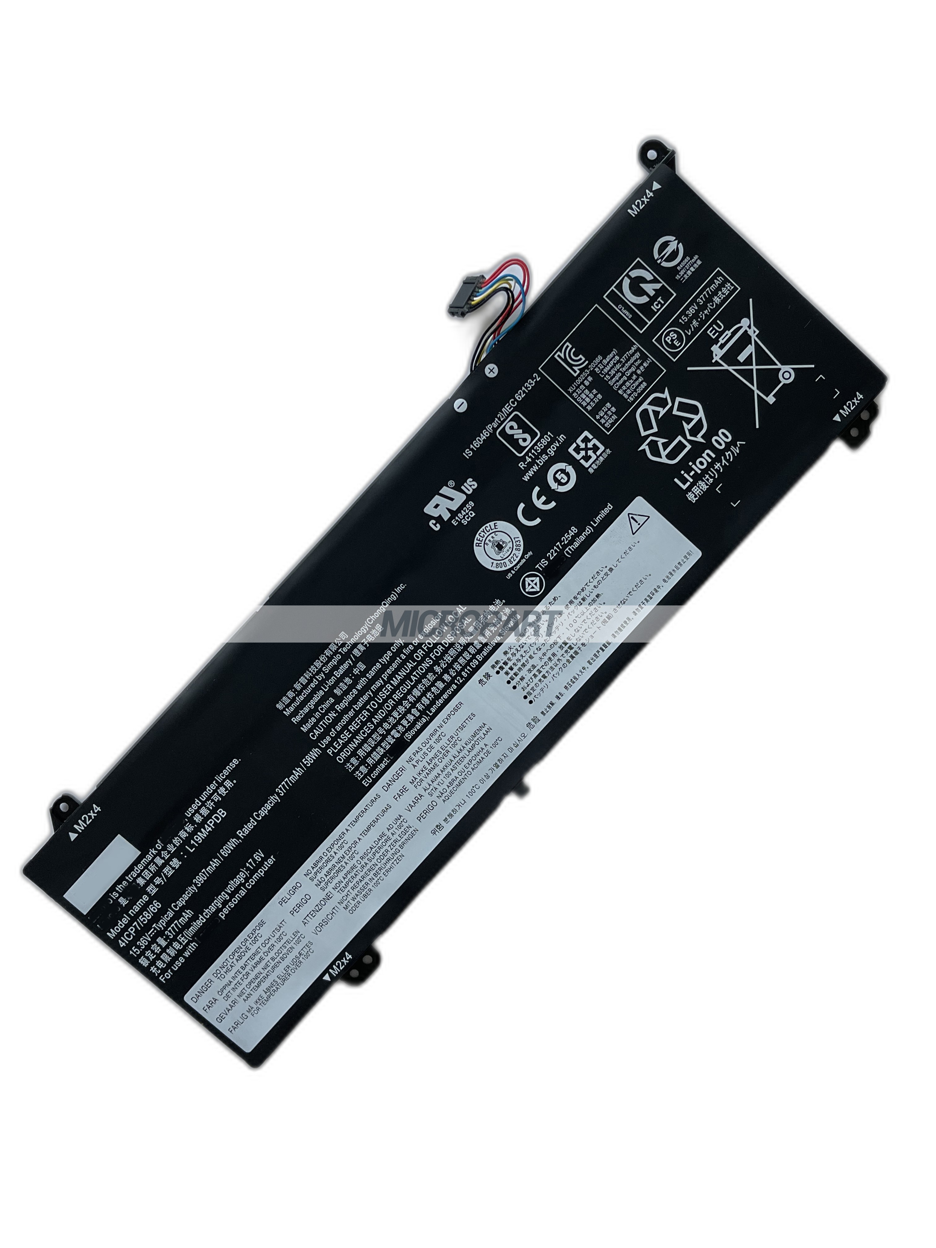 L19M4PDB L19C4PDB Laptop Battery Replacement for ThinkBook 14 G2 G3 ThinkBook 14s Yoga ThinkBook 15 G2