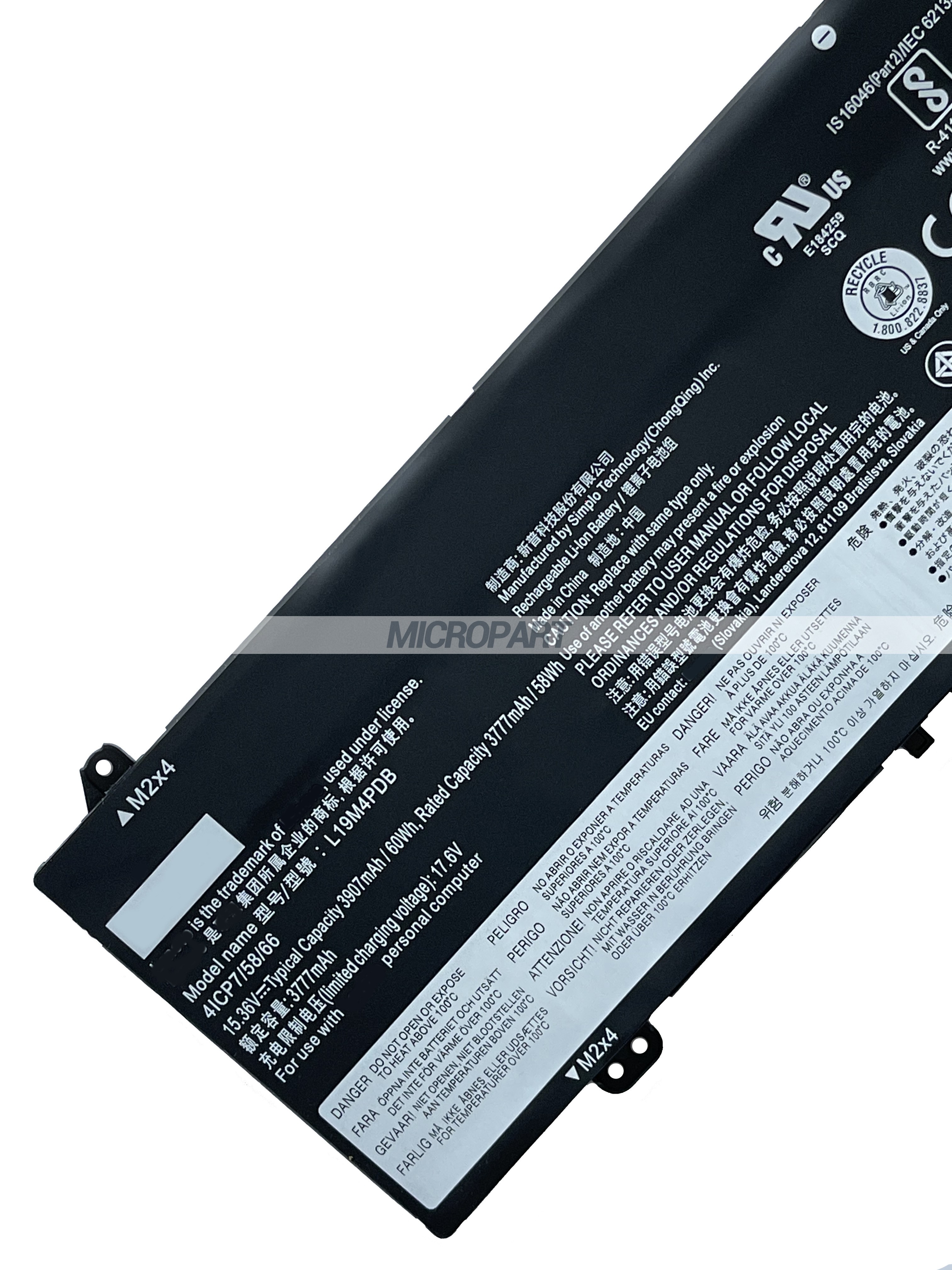 L19M4PDB L19C4PDB Laptop Battery Replacement for ThinkBook 14 G2 G3 ThinkBook 14s Yoga ThinkBook 15 G2